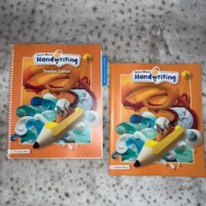 GREAT FOR SUMMER LEARNING! 3rd Grade Cursive Handwriting Set